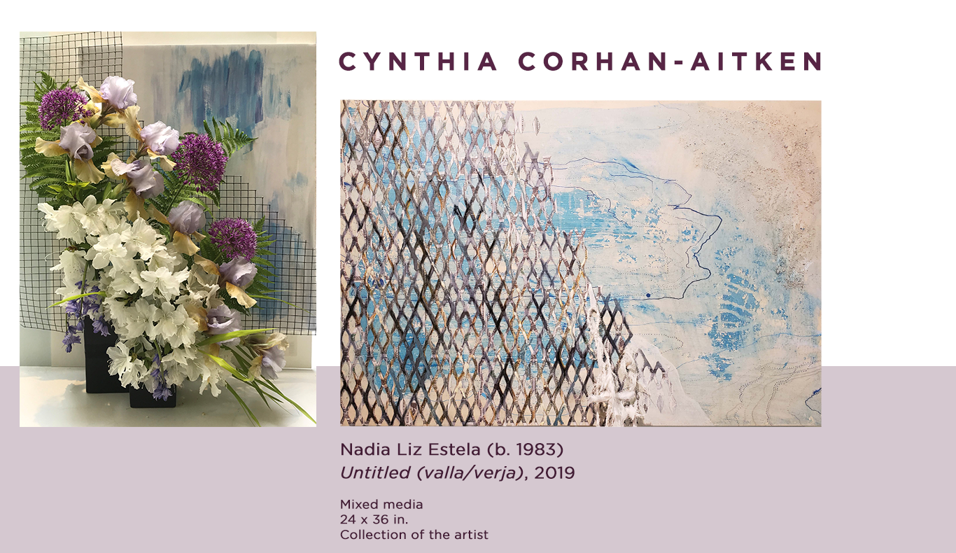 Cynthia Corhan-Aitken's Virtual Art in Bloom floral design