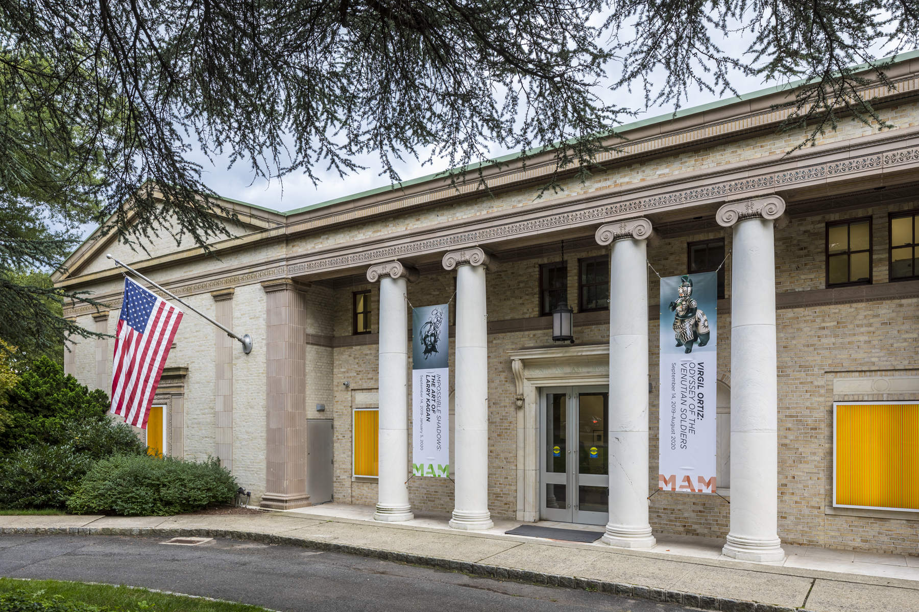 exterior of Museum fall 2019