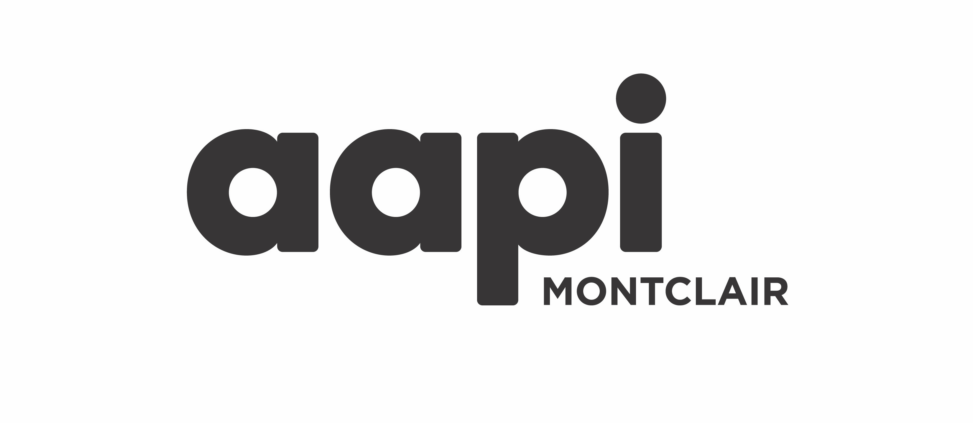 AAPI Montclair black text on white background logo