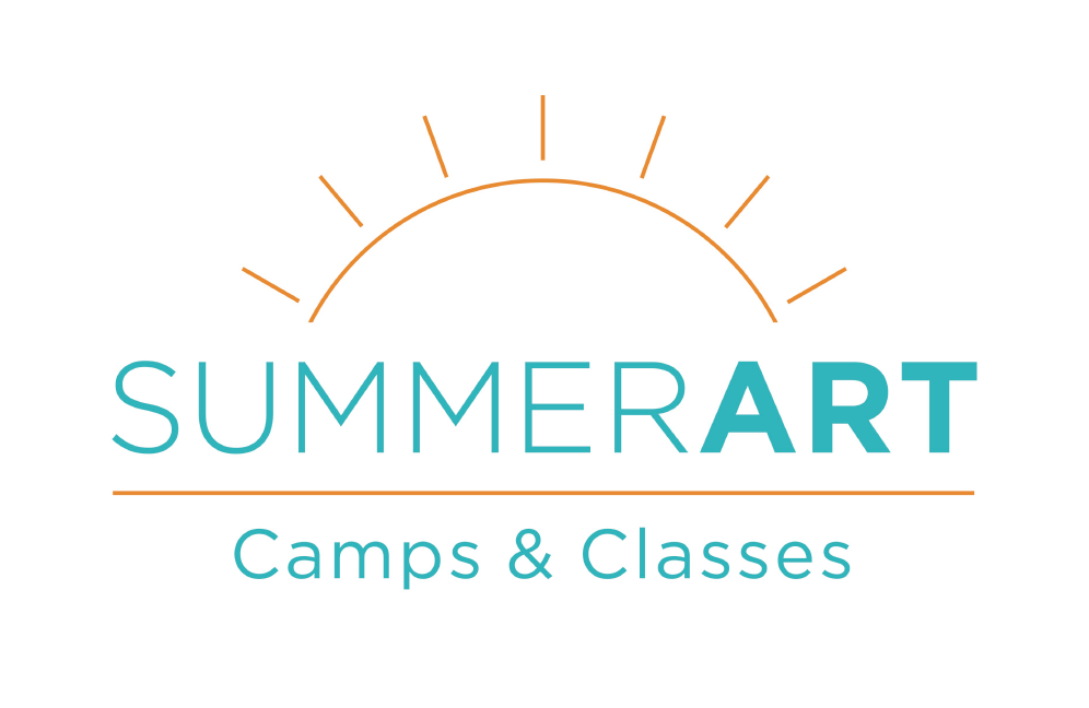 The summerart logotype with a sun above.