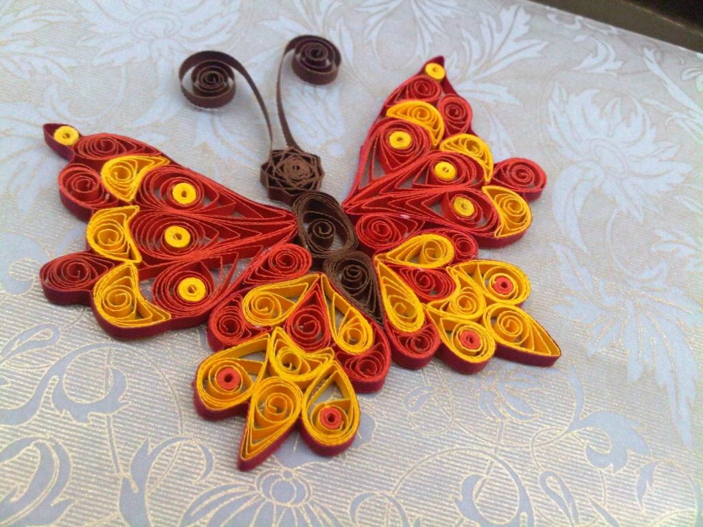 Paper Quilled Butterfly