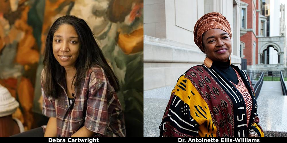 Left: Headshot of Debra Cartwright; Right: Headshot of Dr. Antoinette Ellis-Williams