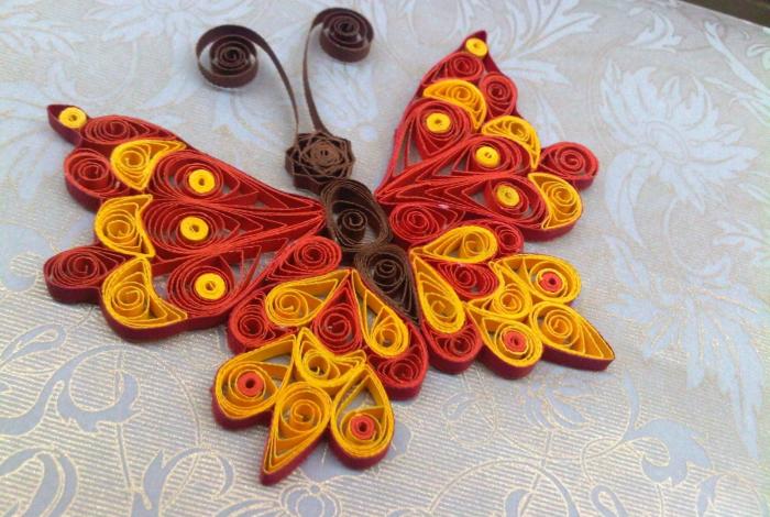 Paper Quilled Butterfly